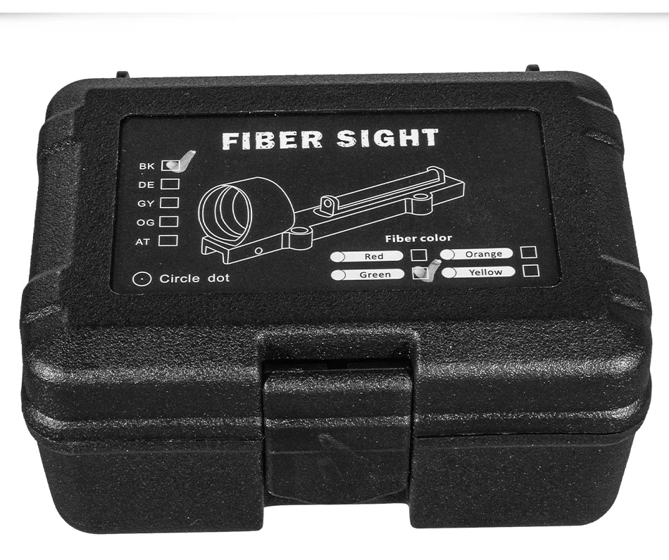 Tactical 1X28 Red Fiber Red Dot Sight Scope Holographic Sight Fit Shotgun Rib Rail Hunting Shooting Accessory Pilad Pf0