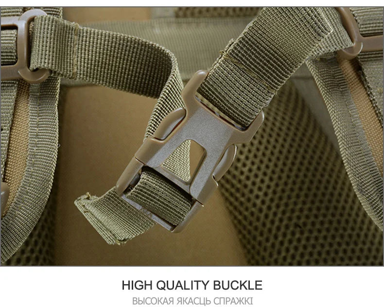 Military Tactical Backpack for Men and Women 35L Army 3 Days Assault Pack Bag Large Rucksack with Molle System