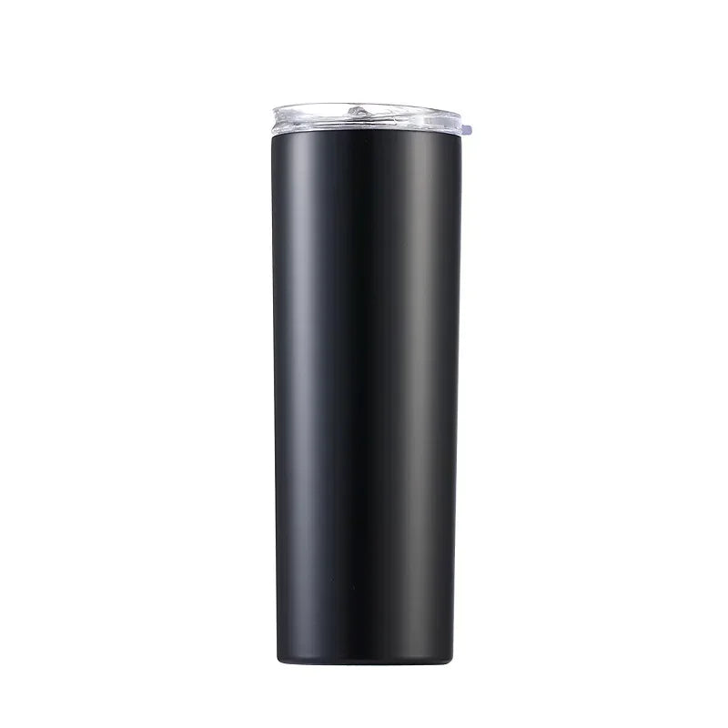 Skinny Tumbler 20oz Travel Mug Sublimation Vacuum Insulated Double Wall Stainless Steel Coffee Tumbler Cup