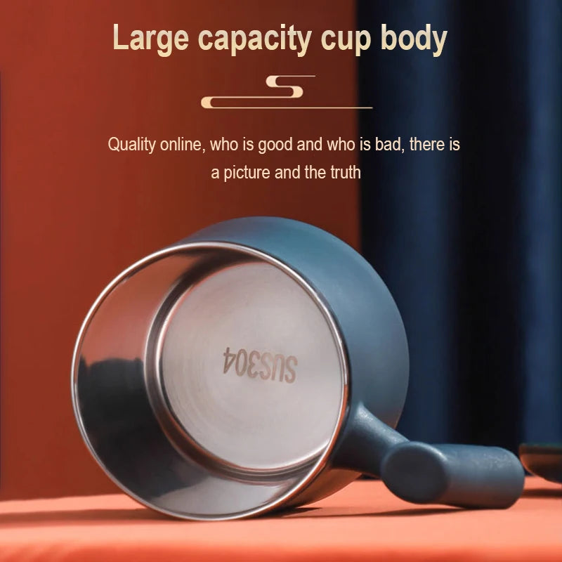304 Stainless Steel Mug HighValue Coffee Mug Portable Office Heat Insulated Student Water Cup Stainless Steel Cup Insulation