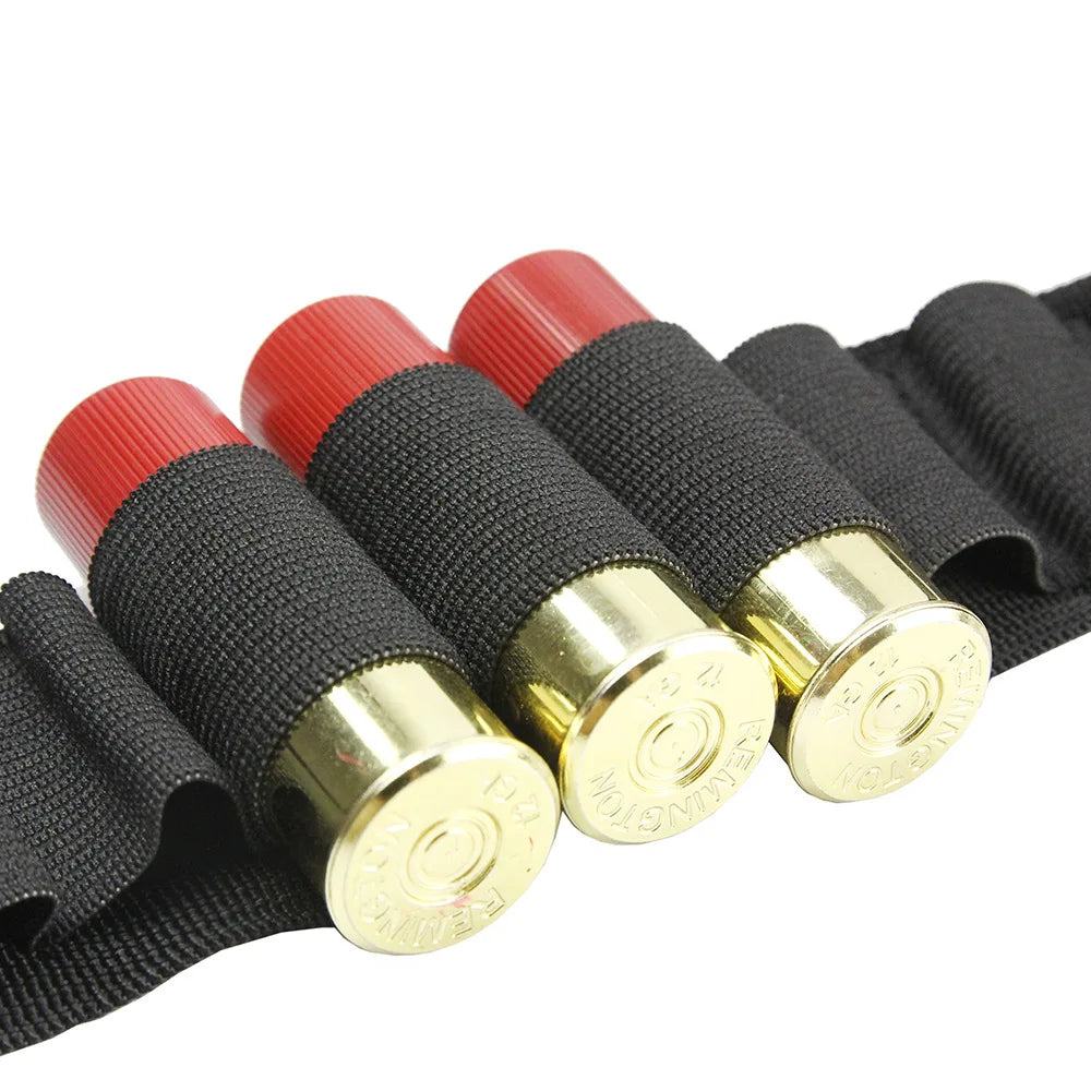 Outdoor Sports 50/56 Rounds Shotgun Belt Tactical 12G Cartridge with Field Shooting Shotgun Storage Belt