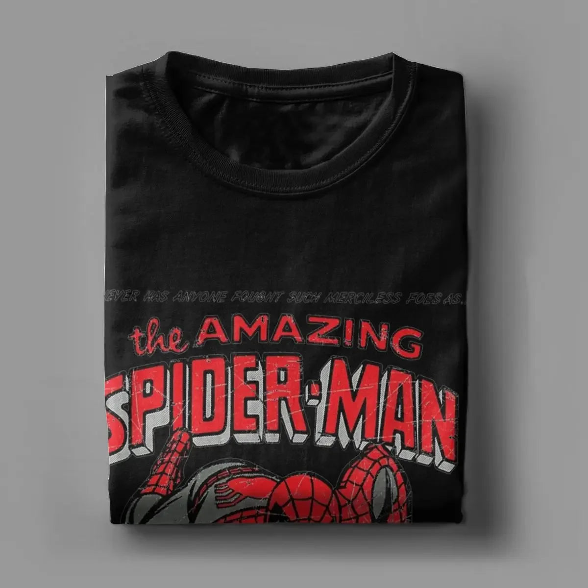 Spider-Man Spider-Man Movie Retro Comics Men's T-Shirt Creative T-Shirt Crew Neck T-Shirt Birthday Gift Top 3D Printed T-Shirt