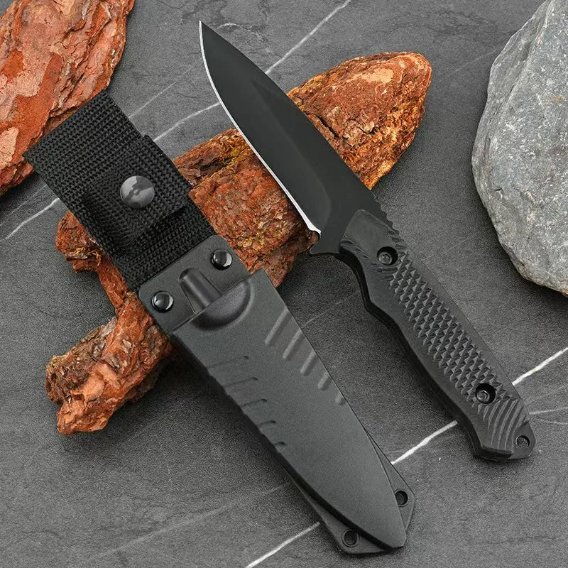 2025 Hunt Straight Knives Outdoor Fixed Blade ABS Handles Rescue EDC Hunting Self Defense Jungle Survival Multifunctional Tool