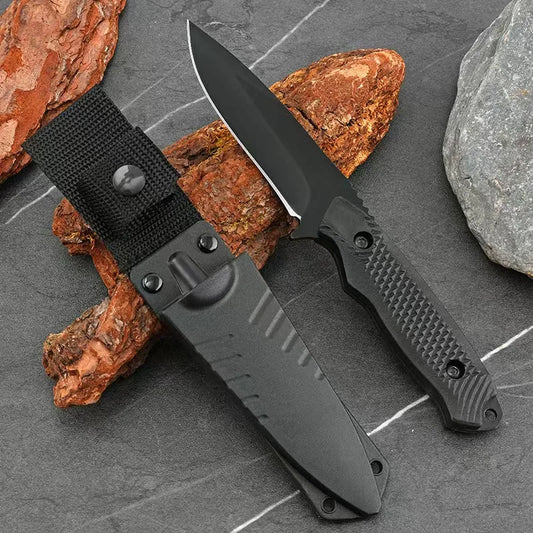 2025 Hunt Straight Knives Outdoor Fixed Blade ABS Handles Rescue EDC Hunting Self Defense Jungle Survival Multifunctional Tool