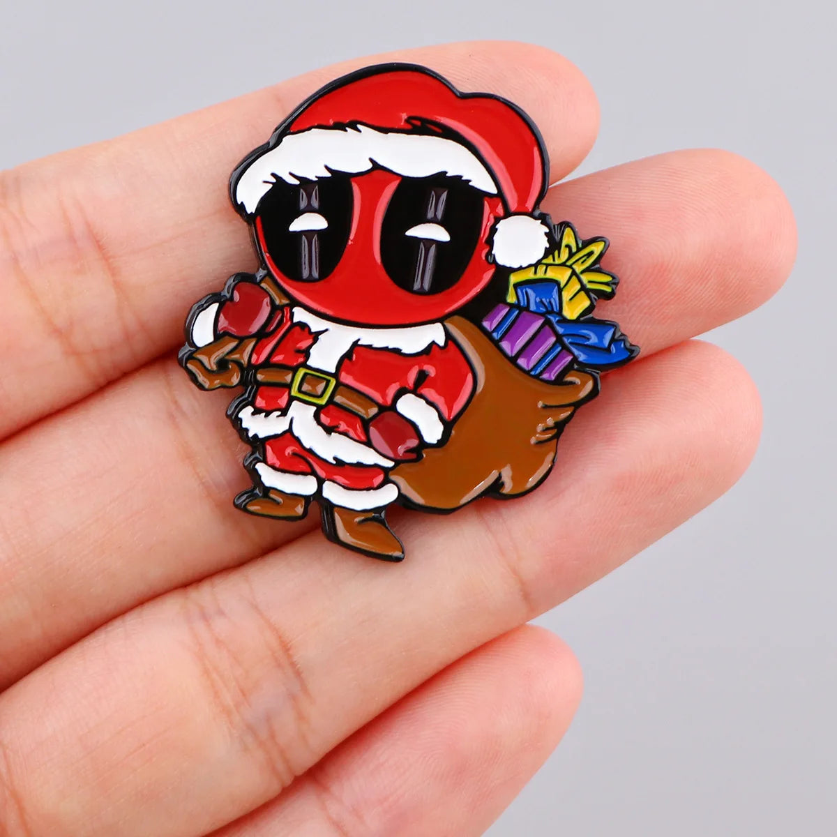 Cartoon Stitch Pin Movie Deadpool Hero Brooches for Women Men Lapel Pins Badges Clothes Accessories Cosplay Jewelry Fans Gifts