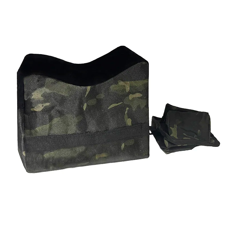 Tactical Sniper Shooting Gun Rest Bag Set Front & Rear Rifle Target Bench Unfilled Stand Support Sandbag Hunting Accessories Bag