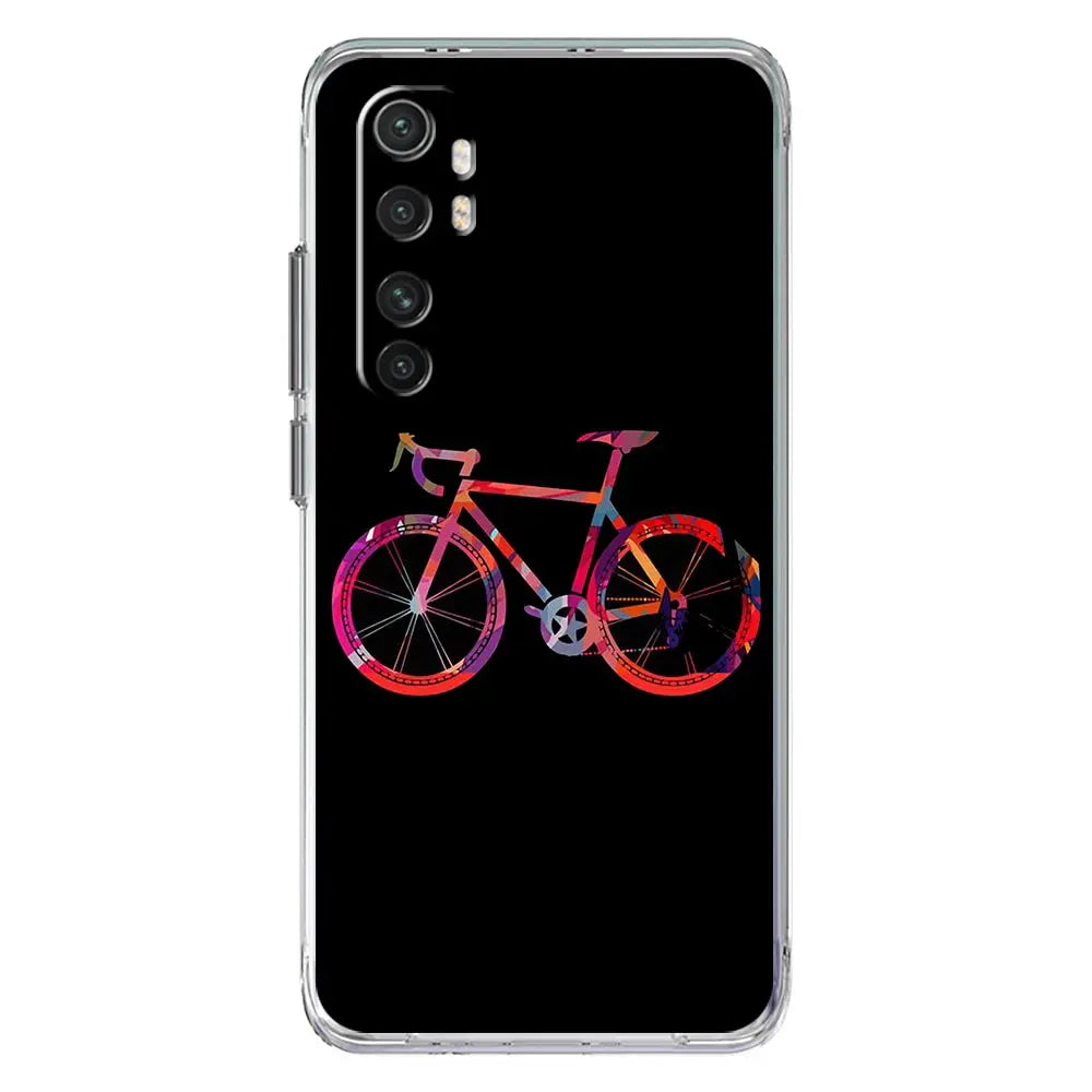 Mountain Bike Cycling art Phone Case For Xiaomi Mi 14 13 13T 12T 10 12 Lite 11 Ultra 11X 11T Pro Poco X6 X5 X3 NFC F6 5G Cover