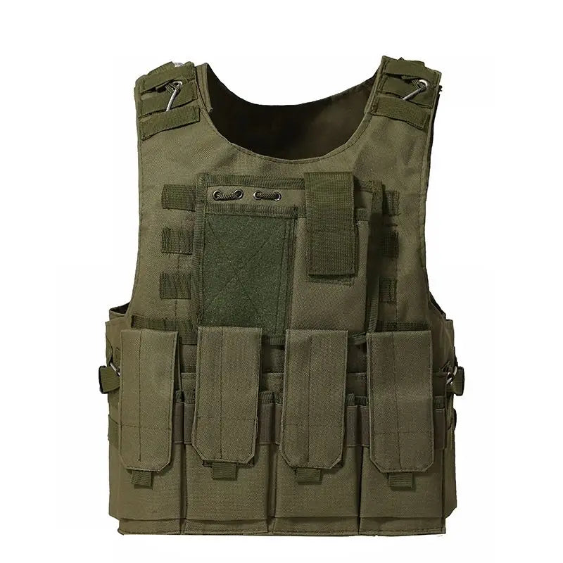 Tactical Vest CS Game Airsoft Assault Molle Vest Equipment Outdoor Clothing Hunting Camouflage Vest Combat Security Waistcoat