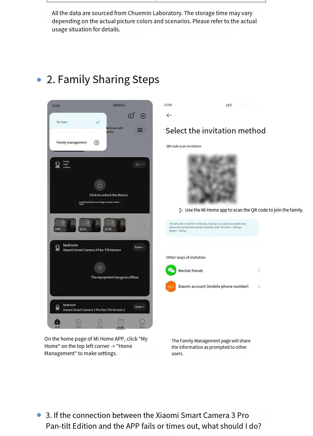 Xiaomi Mijia APP PTZ Pro 2K 3 Megapixels 360° Panoramic bluetooth4.2 Smart IP Camera AI Detection Two-way Intercom Home Security
