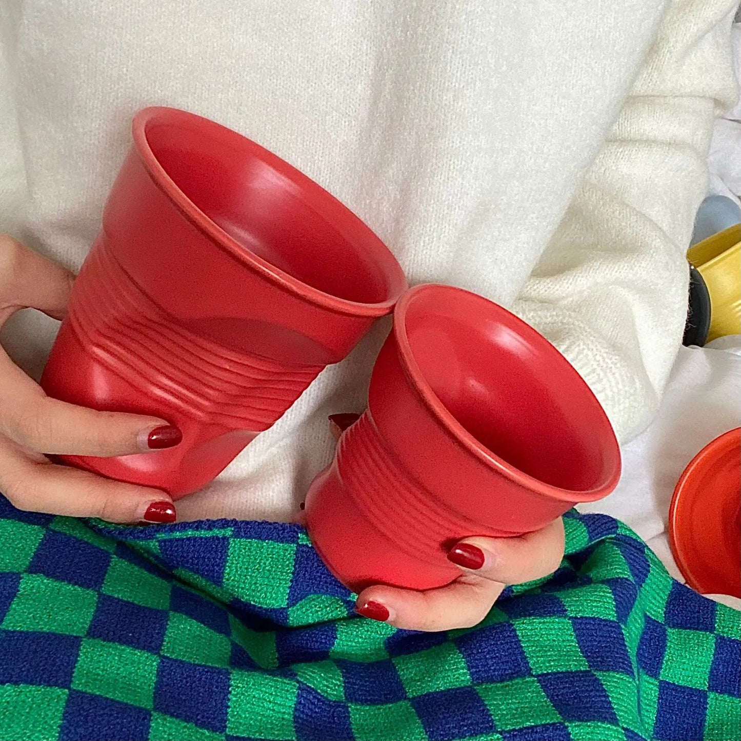 Irregular Ceramic Mug Hand-pinch Coffee Cup Mugs Funny Glass Drinking Glasses Kawaii Cup Cool Stuff Holiday Gift Cups and Mugs