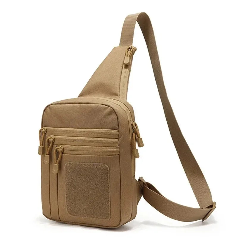 Tactical shoulder bag, holster, concealed carry, sling, messenger bag, suitable for hunting, camping, travel, tourism