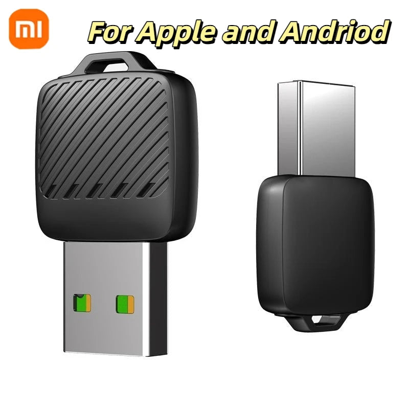 Xiaomi 2 in1 Wireless Android Auto Adapter Wireless CarPlay Dongle Car Intelligent Systems AI Smart Box For Car Wired CarPlay