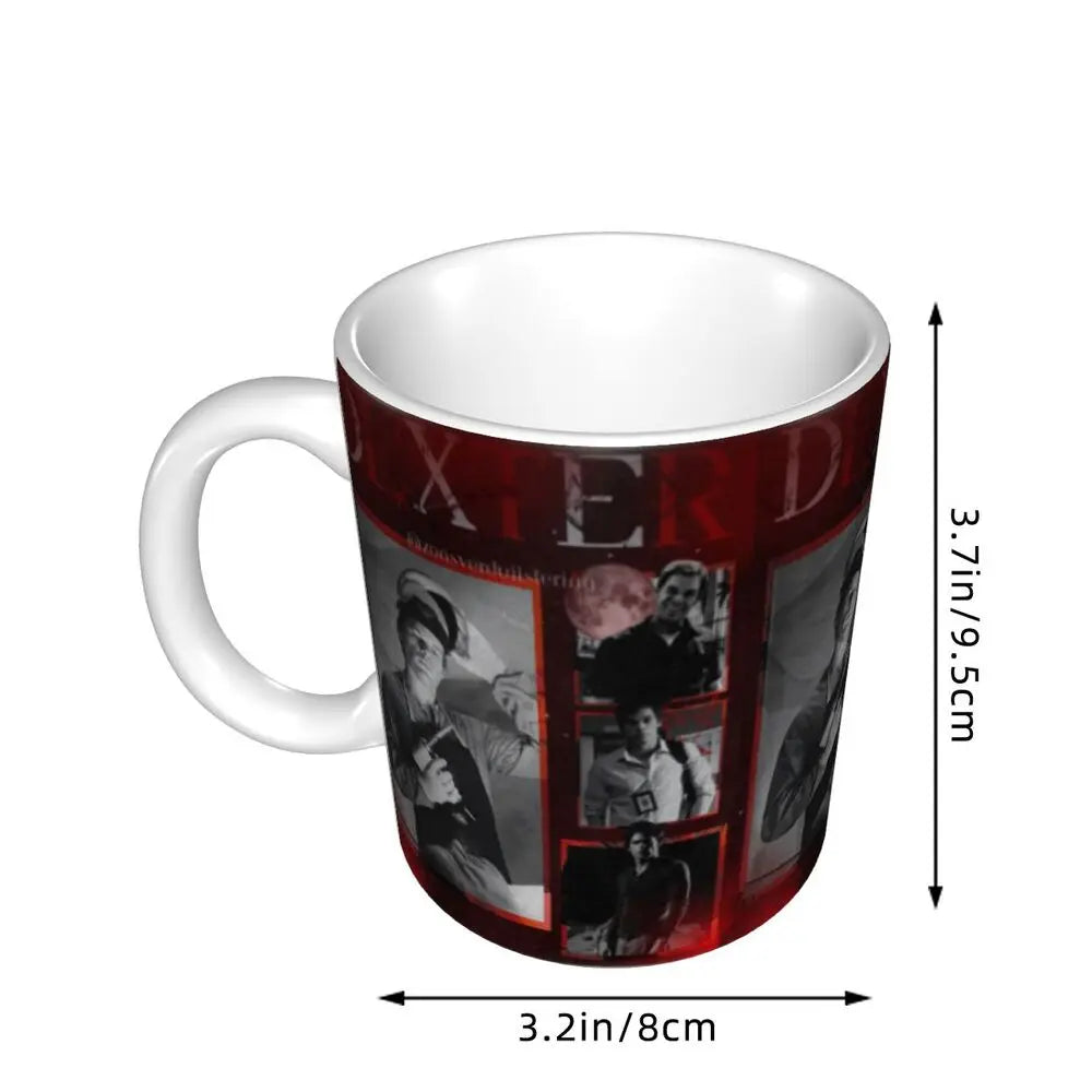 Customized Dexter Morgan Mugs DIY Movie Ceramic Milk Tea Coffee Cup