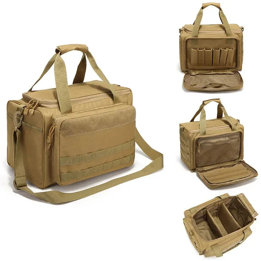 Tactical Storage Bag  Multifunction Durable and Waterproof Suitable for Training Field Equipment with Adjustable Shoulder Straps
