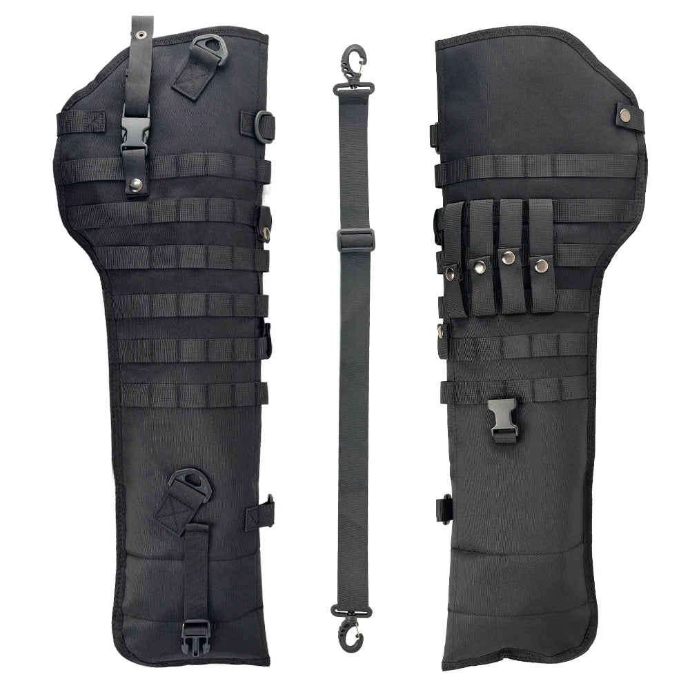 Tactical Rifle Shotgun Scabbard Bag Shotgun Shoulder Carry Case 34 Inch Hunting Gun Holster Airsoft Gun Backpack