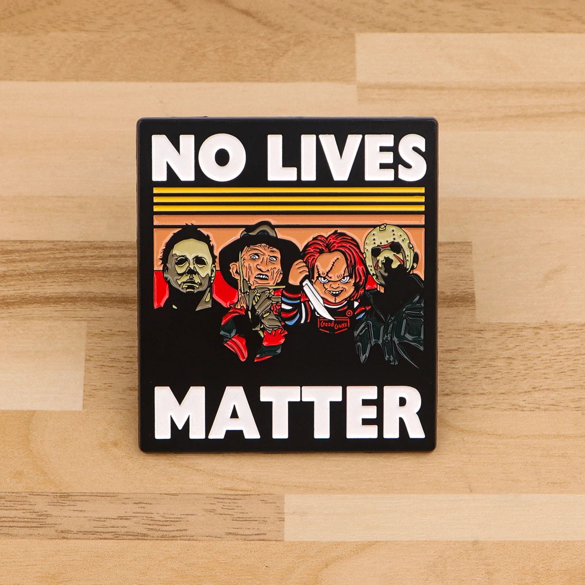 Halloween Horror Movie Pins for Backpacks Cute Badges on Clothes Enamel Pin Jewelry Accessories Brooches for Briefcase Gift