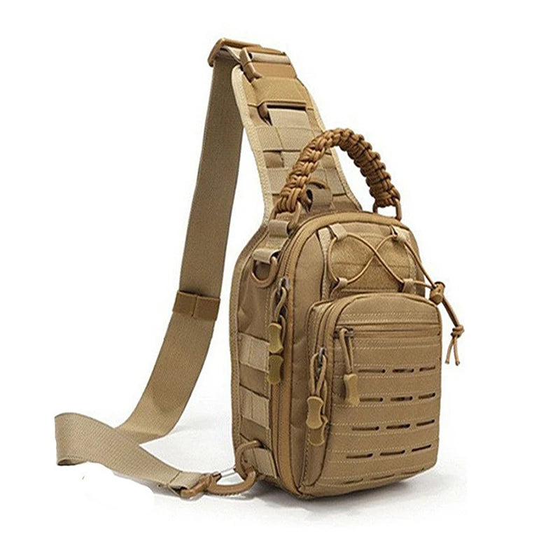 Tactical Chest Rig Pack for Men, Running Chest Bag with Front Loop Recon Chest Rigs for Hunting Outdoor EDC