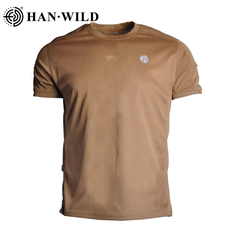 Tactical Shirt Airsoft T-shirts Men Clothing Quick Dry Outdoor Hiking Camping Combat Shirts Sports Trainning Hunting Outfit