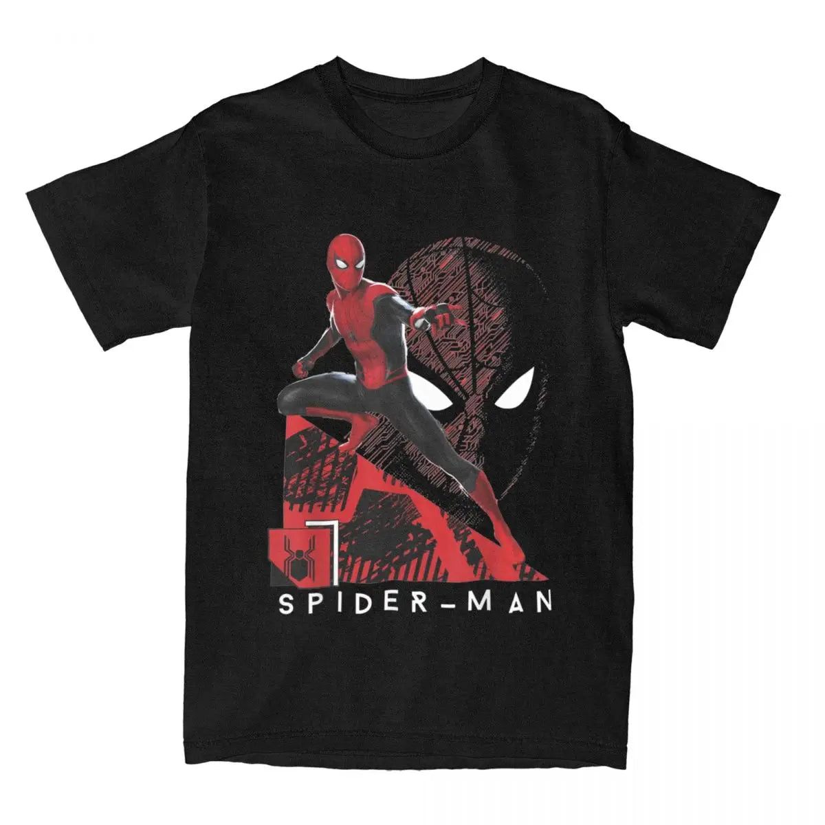 Men Women Superhero Spider Man Shirt Merch 100% Cotton T-shirt Clothing Novelty Tee Shirt Summer