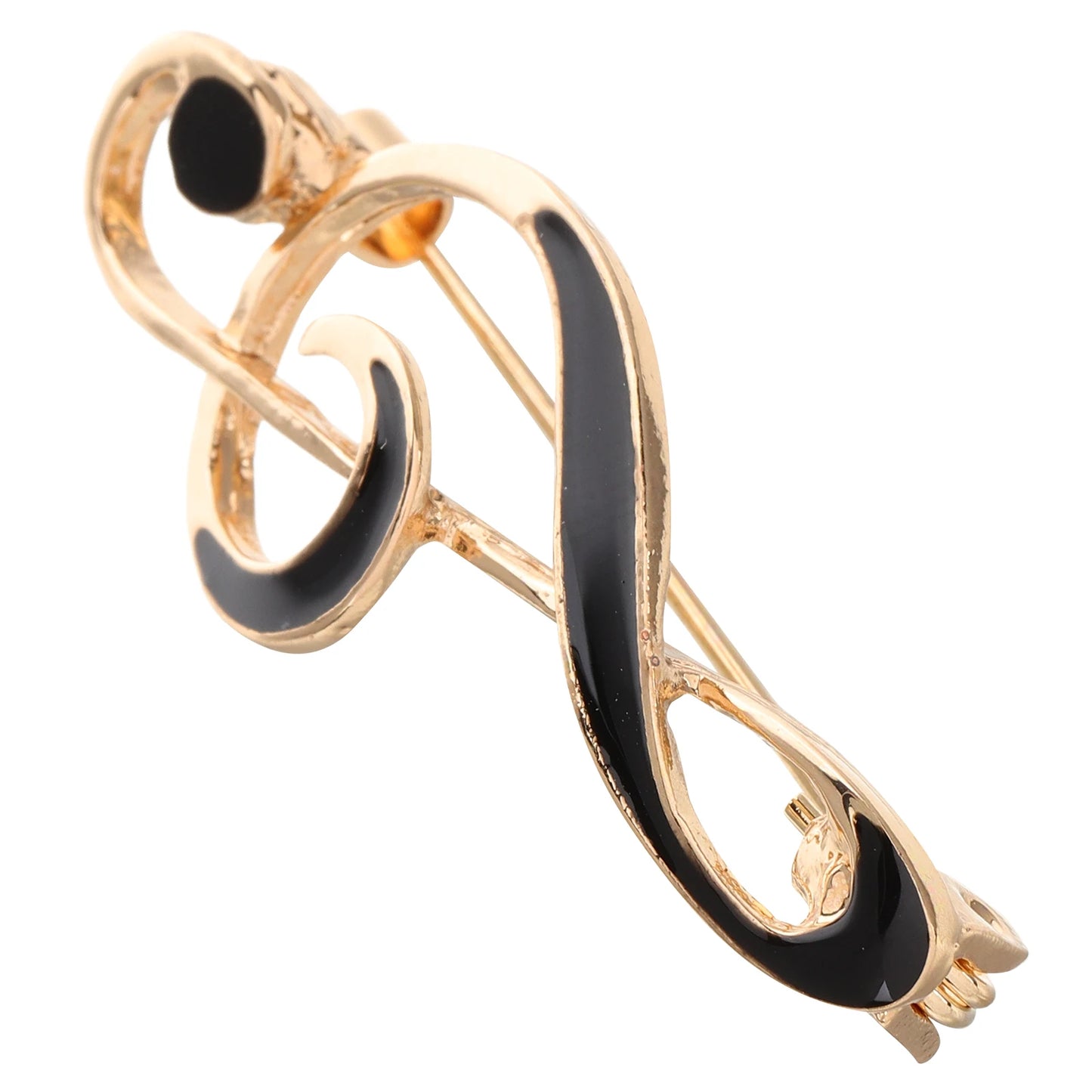 Musical Note Brooch Pins Zinc Alloy Jewelry for Clothes Wedding Lapel Pins Enamel Music Theme Accessories Women Men Suit Sweater