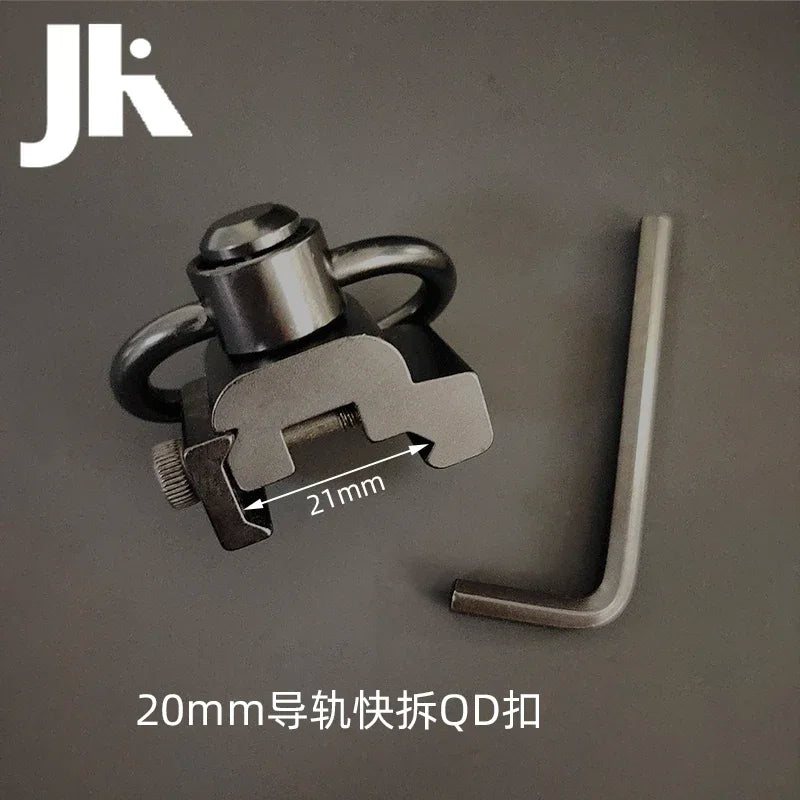 Tactical VTAC Rifle 2 Dot Quick Adjustable Shoulder Strap Outdoors Hunting Equipment With MLOK Mount Button Sling Set