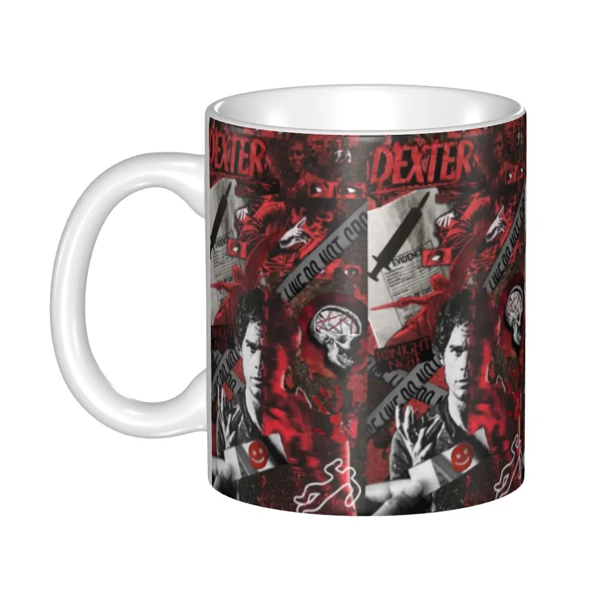Customized Dexter Morgan Mugs DIY Movie Ceramic Milk Tea Coffee Cup