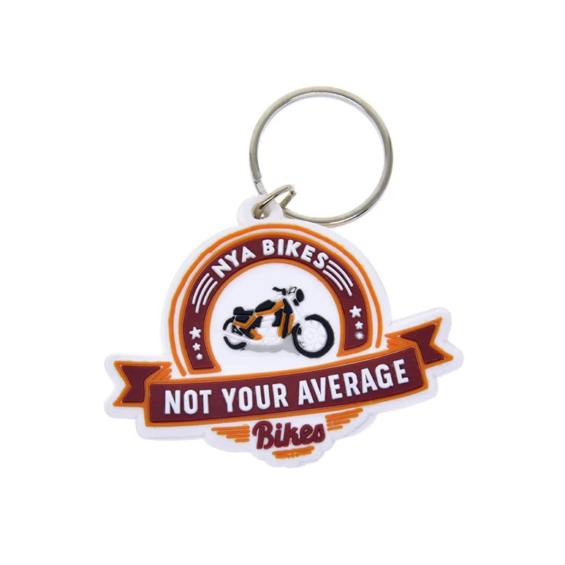 3D Soft PVC Keychain with Carabiner for Promotional Gift