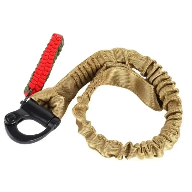 Hunting Quick Release Safety Rifle Sling Lanyard Strap Rope Line Climbing Rope Airsoft Protective Sling for Outdoor Hunting