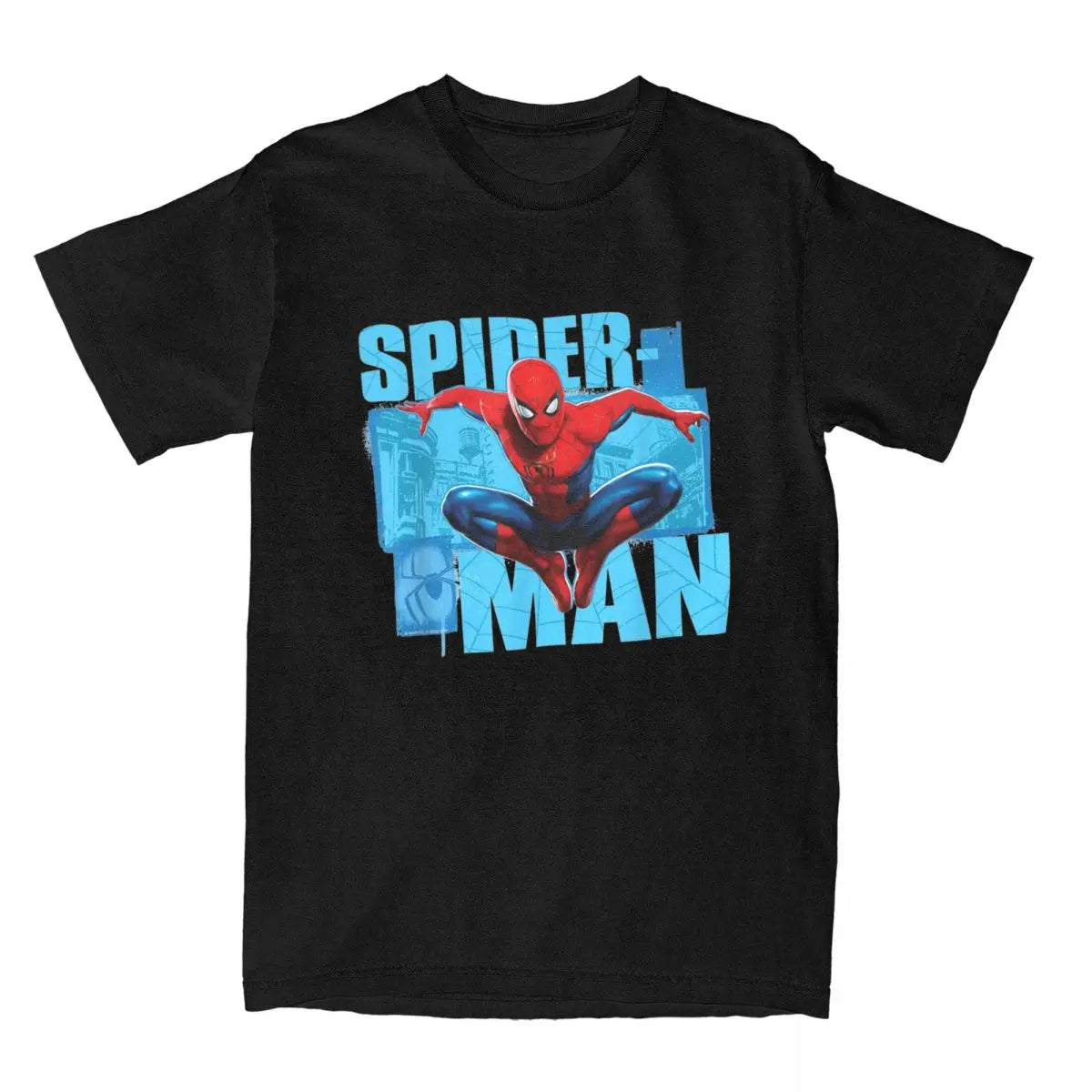 Men Women Superhero Spider Man Shirt Merch 100% Cotton T-shirt Clothing Novelty Tee Shirt Summer