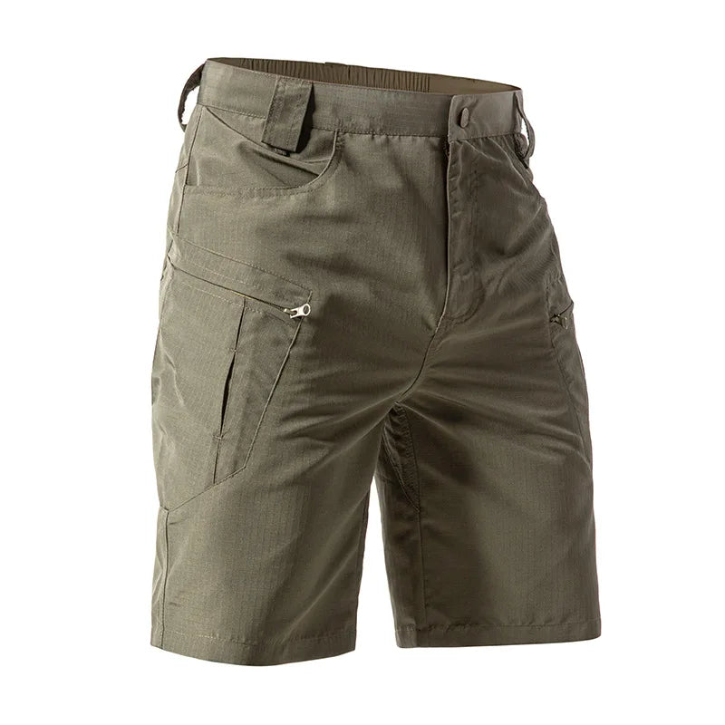 Tactical Work Shorts for Men Outdoor Casual Military Combat Hiking Cargo Shorts with Multi-Pocket Quick Dry Fishing Cargo Shorts
