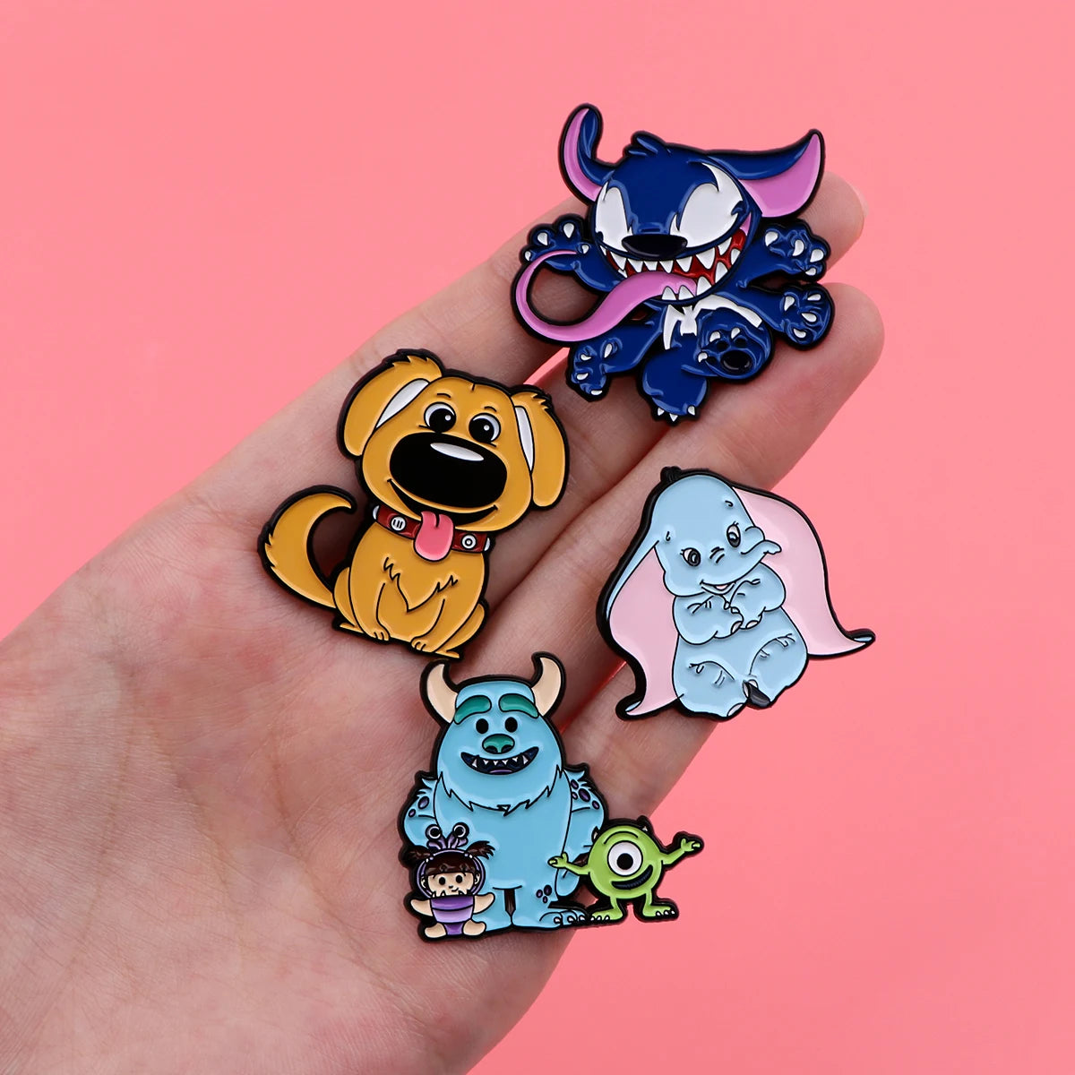 Classic Movie Characters Enamel Pins Cartoons Anime Badges For Bags Jeans Clothes Jackets Backpack Hoodies Lapel Pin Kids Gifts