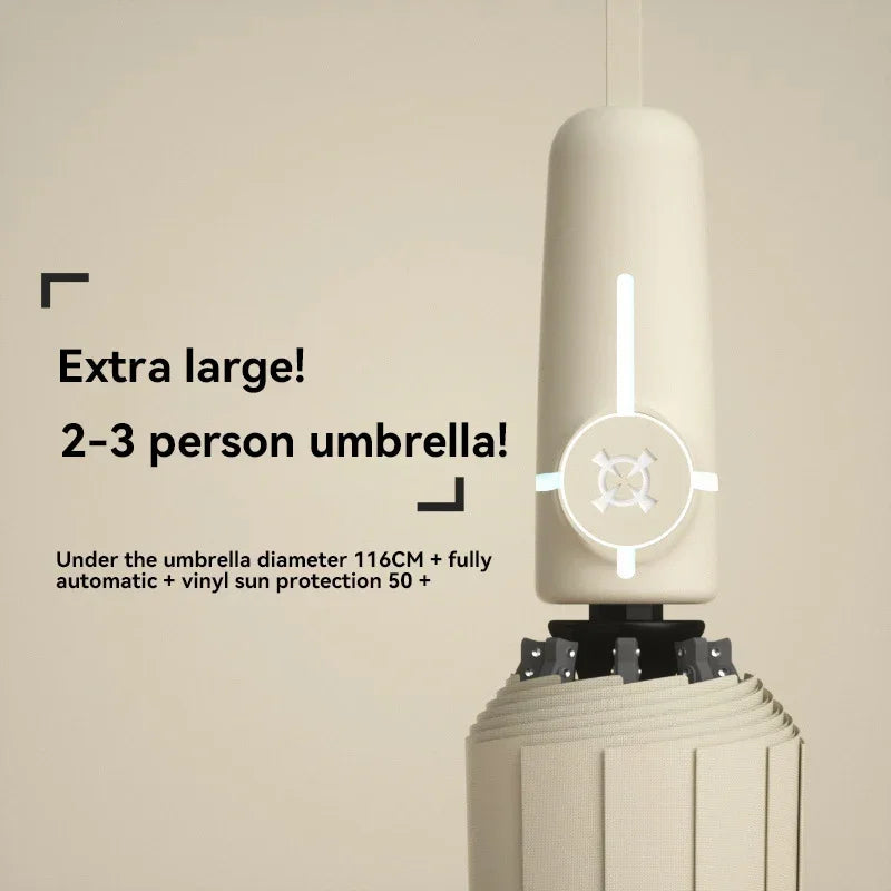Xiaomi 12 Bone Fully Automatic Umbrella Extra Large Reinforced Wind-resistant Rain-resistant Dual-purpose UV-resistant Mijia