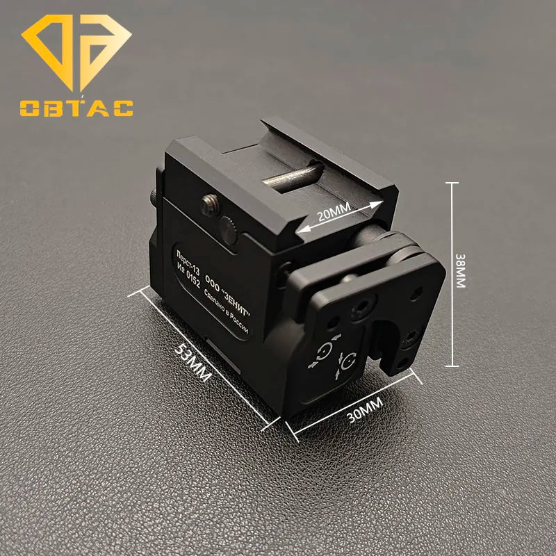 Tactical Metal Perst-1 Laser Green Dot Aiming Indicator Hunting Weapon Light Aiming Gloc G17 Lower Hanging Laser Light