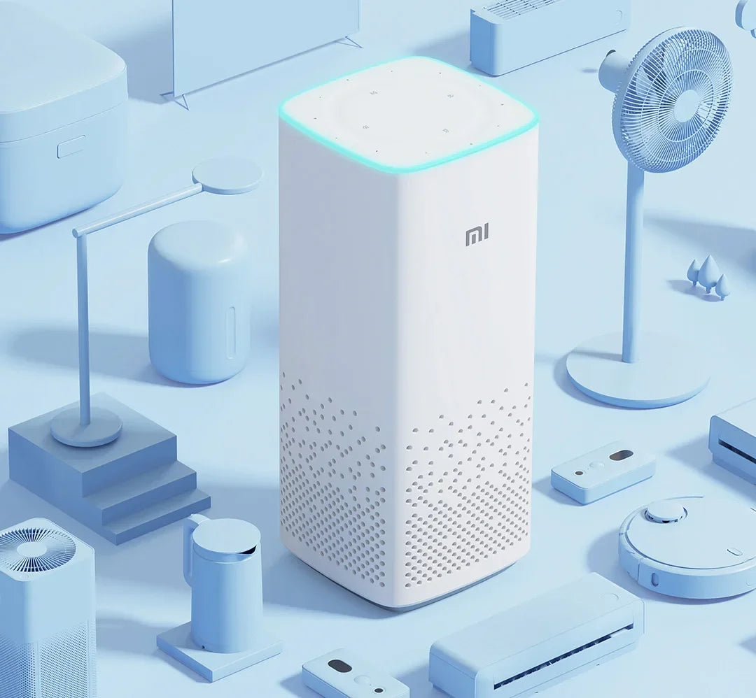 Xiaomi AI Speaker Second Gen Xiaoai Smart Speaker Bluetooth 5.0 Audio Mesh Gateway Voice Remote Control Work with Mi Home APP CN
