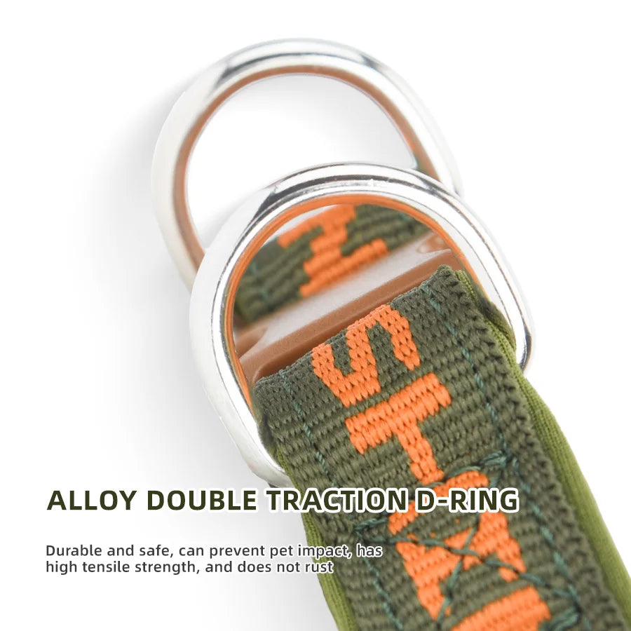 CP570--Pet dog adjustable collar，Two metal D-ring and durable buckle，Colorful prints，Suitable for large, medium, and small dogs.
