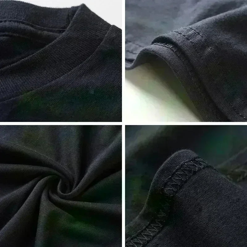 Bat Animated Series T-Shirt Anime Clothes Men Clothes Man T-shirt Cotton Crew Neck Tshirt Short Sleeve Top Fashion Street Style