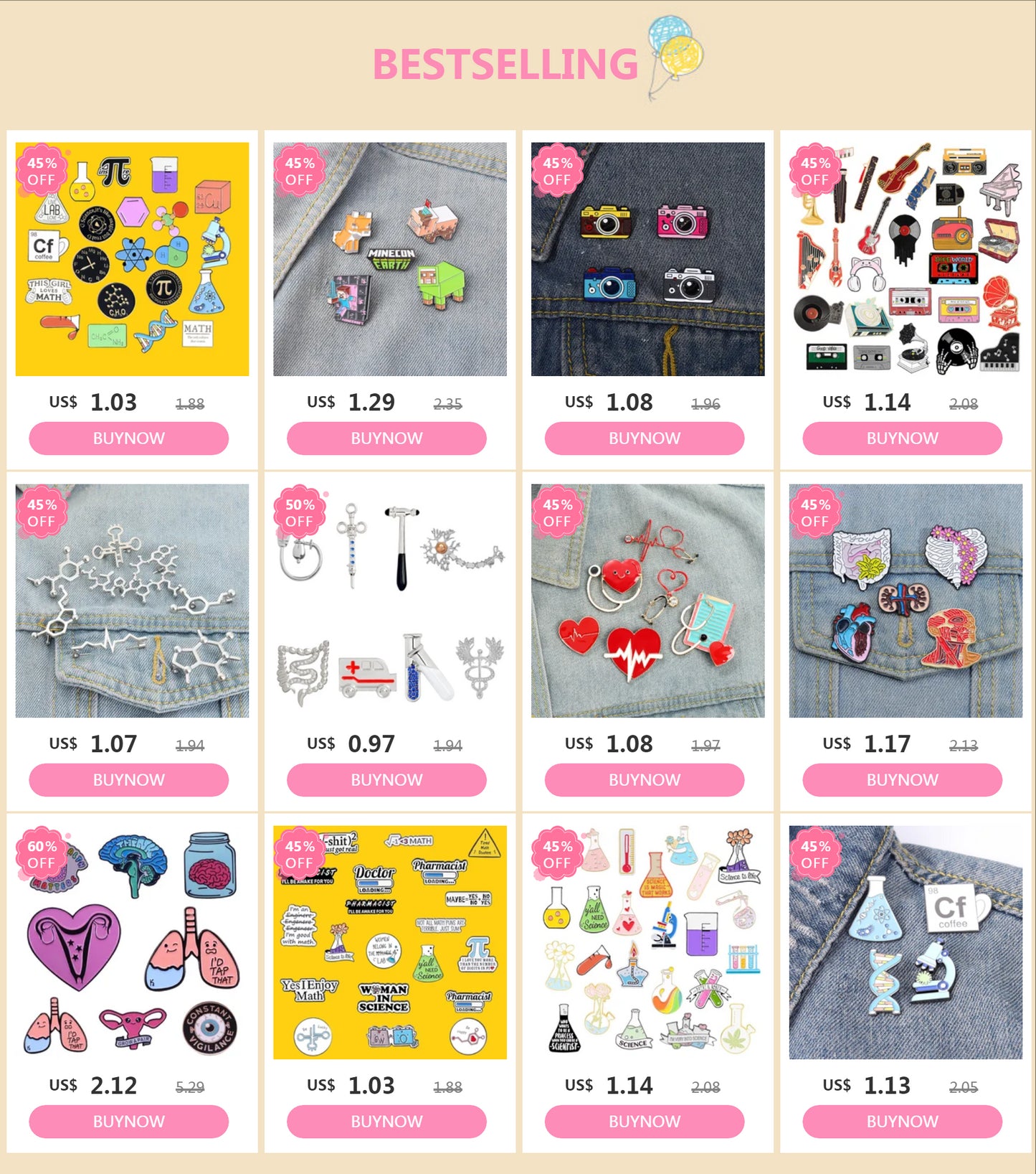 Science It's Like Magic But Real Enamel Pins Black Letters Energy Milk Coffee Magical Chemical Badge Pin Buckle Gift for Friends