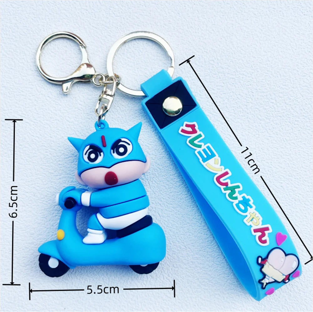 Fun Cute Cartoon characters Keychain Cute Doll Pendant Car Key Ring Ornaments Accessories Jewelry Gifts for Friends