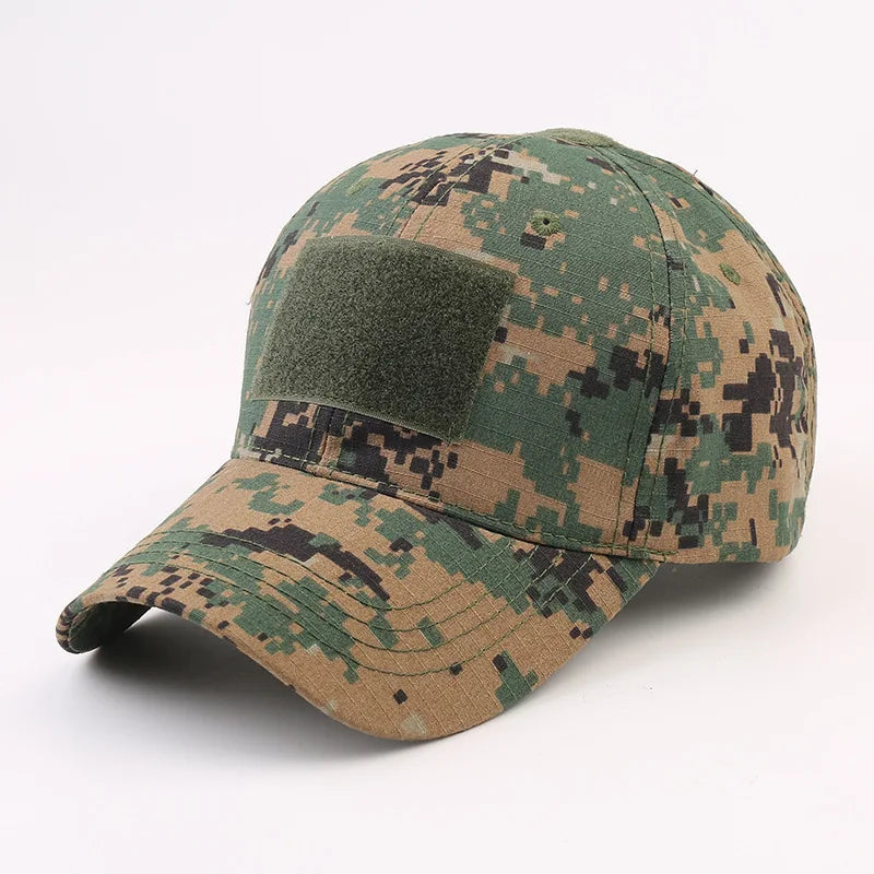 Tactical CP  Outdoor camouflage hat Baseball hat Hunting hat Sports hat Bicycle hat Men Women Adult hat Duck tongue hat
