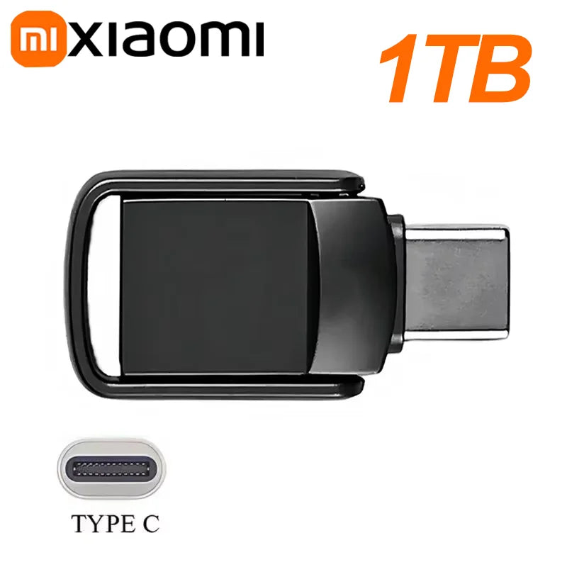 Xiaomi U-Disk USB 3.2 Type-C Interface Mobile Phone Computer Mutual Transmission Portable USB Memory 2TB 1TB 512GB 2025 NEWEST