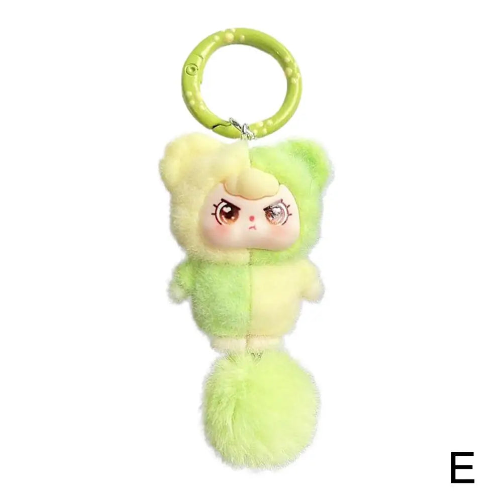 Creative Cartoon Keychain Cute Doll Gift Diy Pendant Accessories Decoration Kawaii Mobile Phone Bag Pendant Backpack Decor
