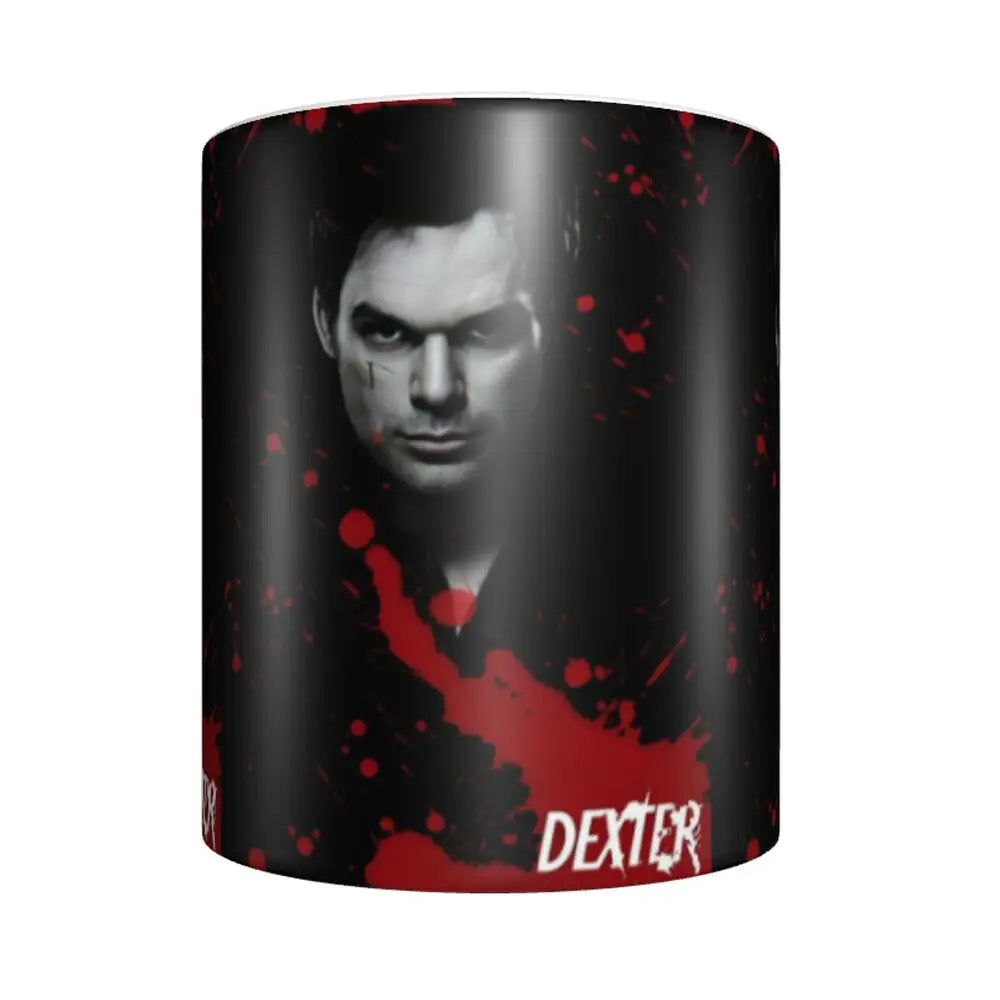 Customized Dexter Morgan Mugs DIY Movie Ceramic Milk Tea Coffee Cup