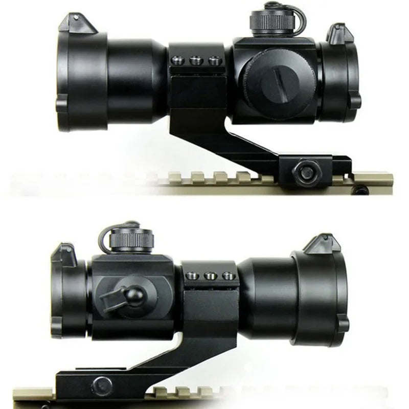 Tactical M3 Red Dot Sight With L Shaped Mount Airsoft Riflescope Shooting Hunting Rifle Gun For 20MM Rail