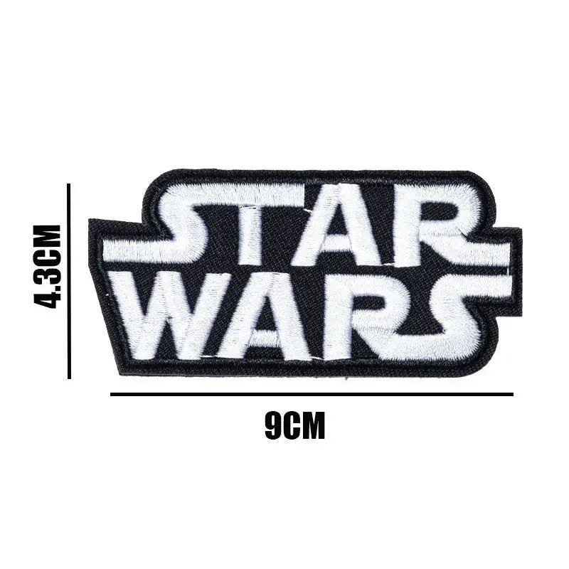 Star Wars Mandalorian Jedi Knight Badge Anime Cartoon Embroidery Fashion Velcro Tactical Clothing Patch Accessories Gift