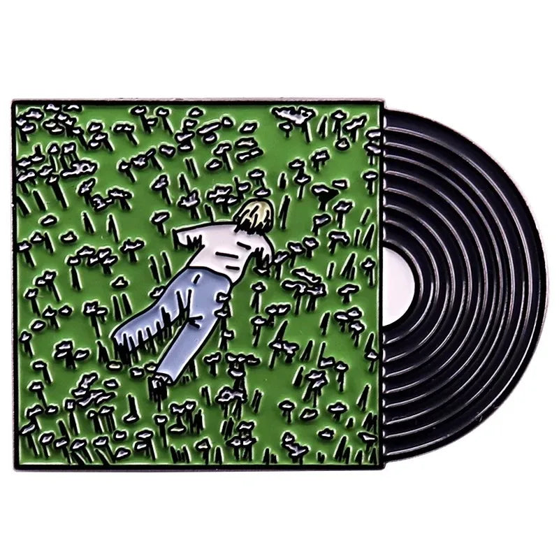 Music Album Cover Metal Pins Enamel Brooch Famous Singer Song Inspiration Badge Men Women Fashion Jewelry Accessories Fans Gifts