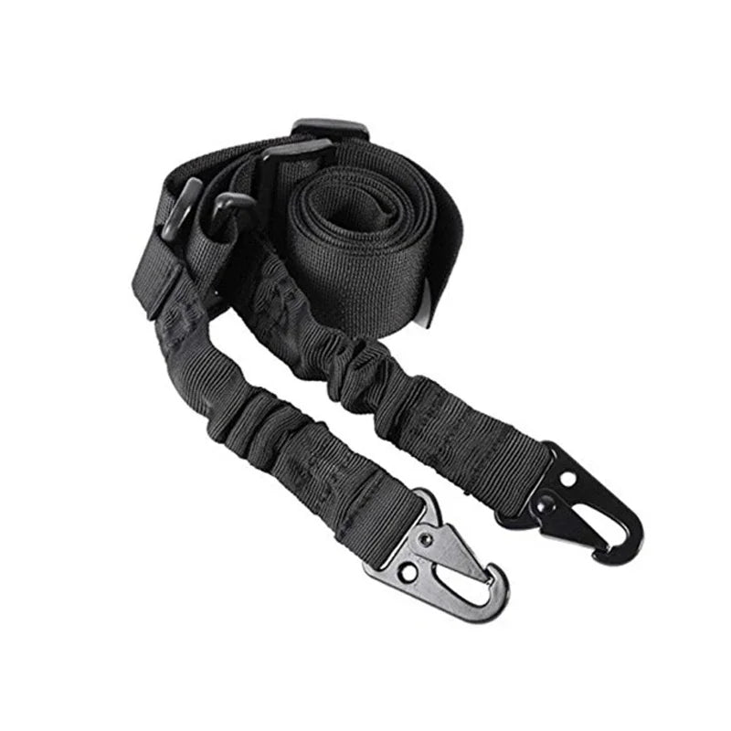 Military Tactical 2 Point Gun Sling Shoulder Strap Rifle Sling Airsoft Bungee Belt Mount Gun Rope Shooting Hunting Accessories