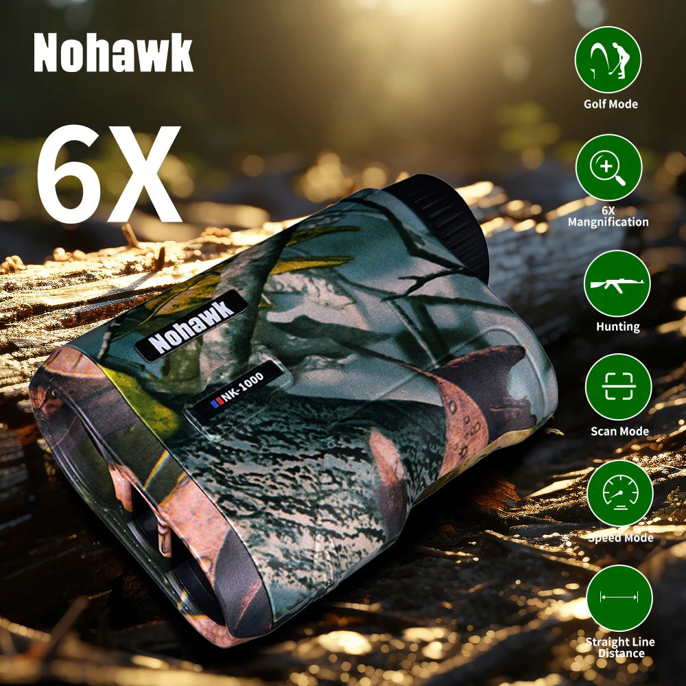 Hunting Laser Rangefinder 1000m Hunting Range Finder with Target Acquisition Technology Clear Accurate Rangefinders for Hunters