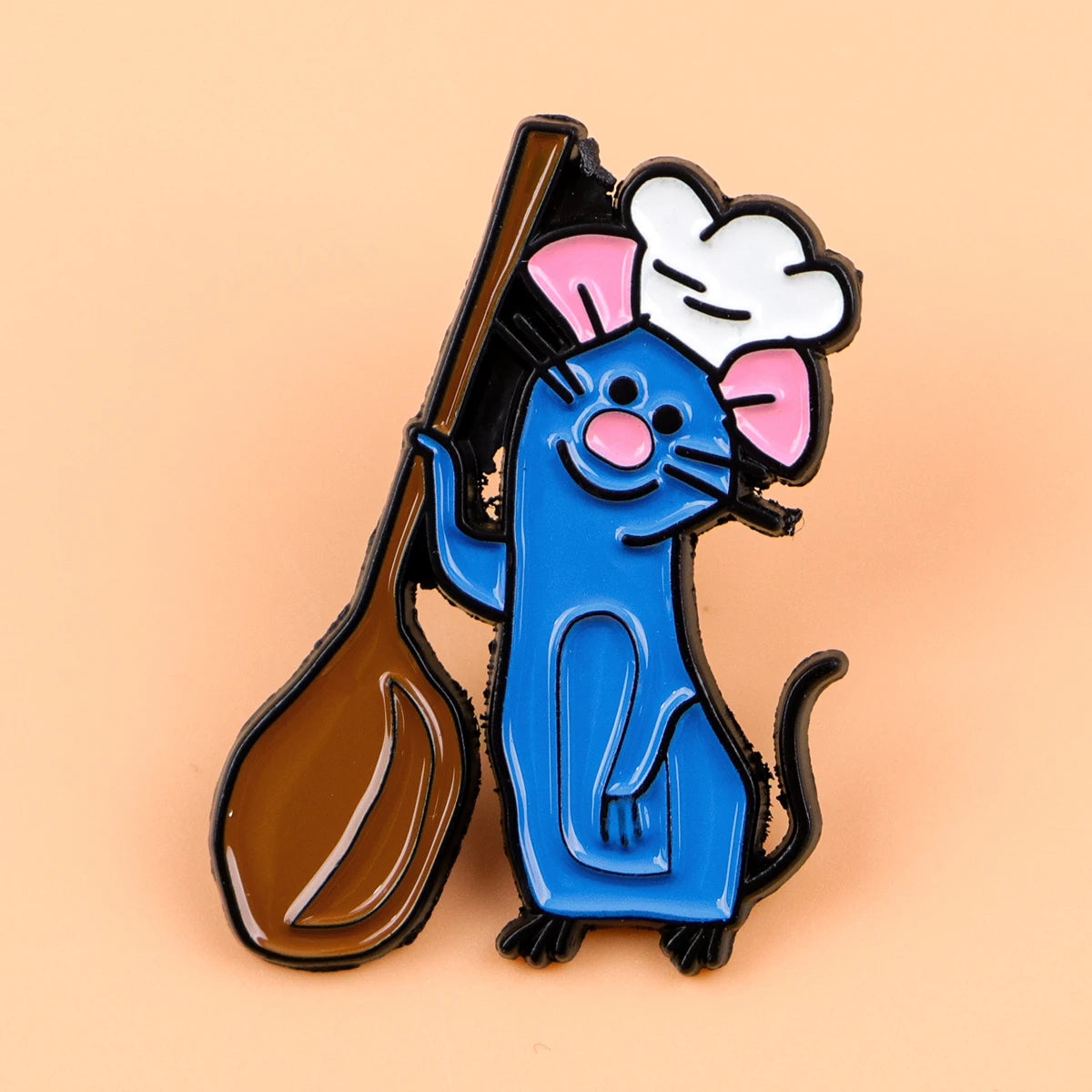 Cartoon Movie Lapel Pins for Backpacks Clothes Kawaii Chef Mouse Enamel Pin Stitch Badges Cat Brooch Jewelry Gifts for Friends