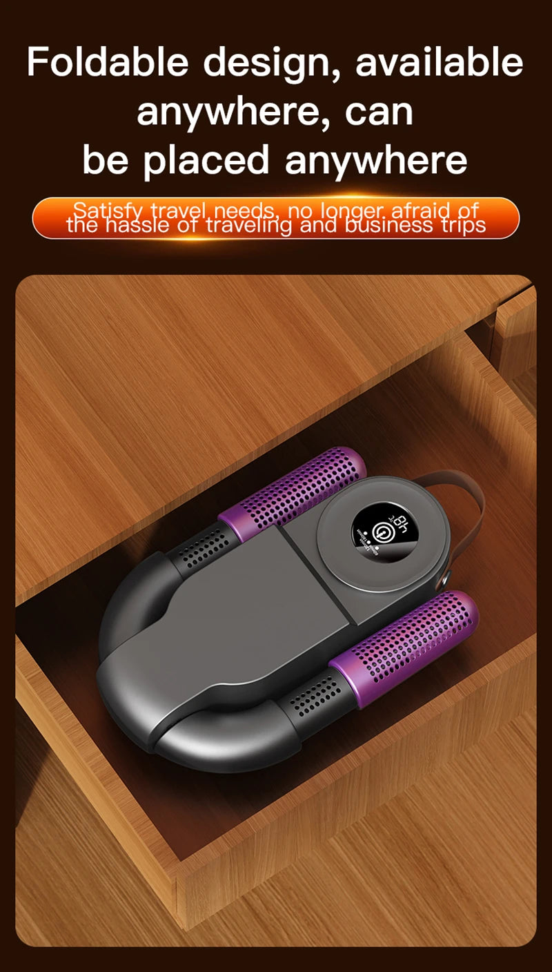 Xiaomi Intelligent Shoe Dryer With Both Dry And Wet Functions Deodorizing And Timed Design Foldable And Quick Drying Shoe Dryer