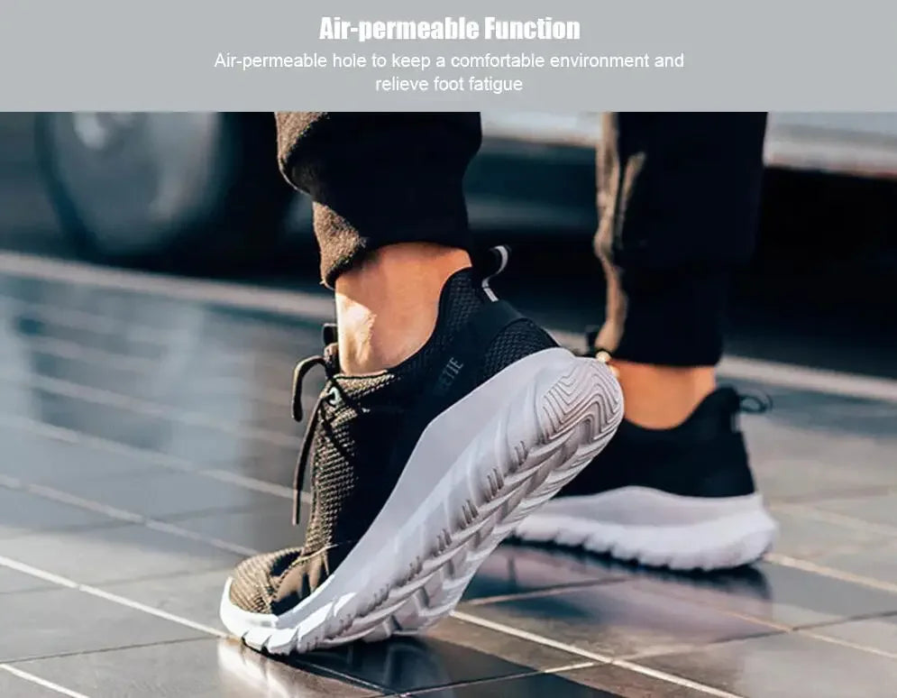 Original Xiaomi Mijia Freetie Light Weight Running Shoes Men's City Sneaker Air Mesh Breathable EVA Sole Casual Smart Shoes
